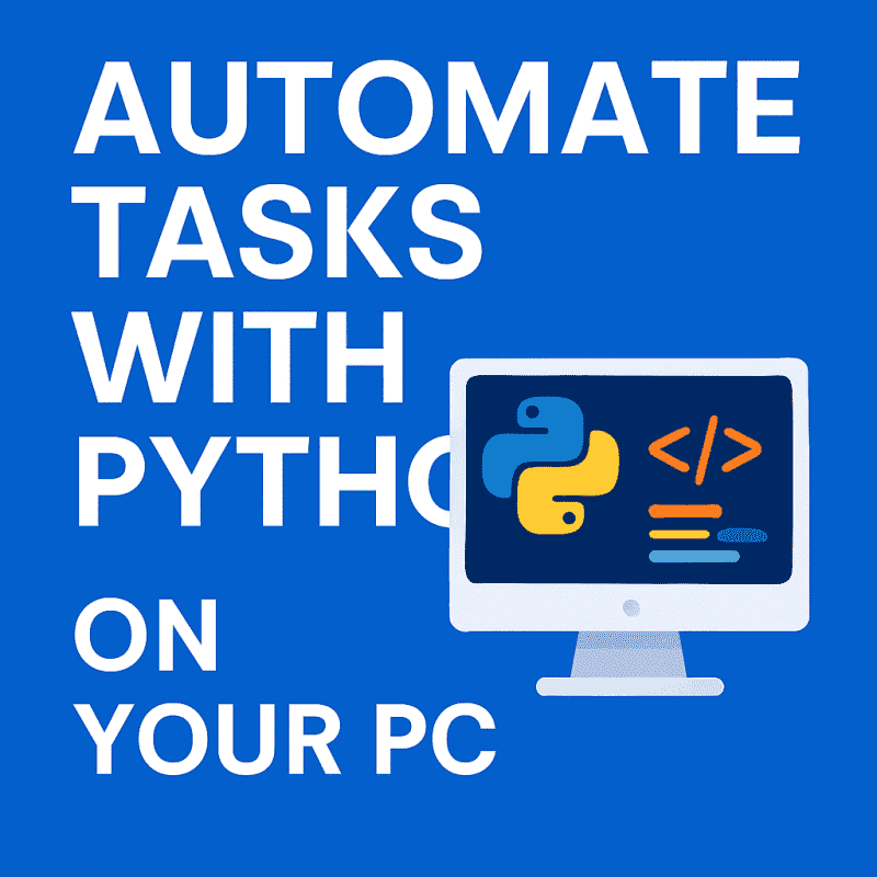 You are currently viewing Automate Tasks with Python – Easy Ways to Save Time on Your PC