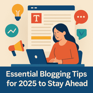 Read more about the article Essential Blogging Tips for 2025 to Stay Ahead