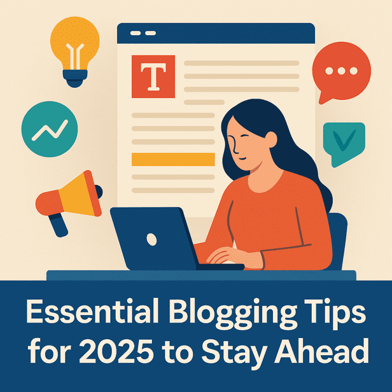 Read more about the article Essential Blogging Tips for 2025 to Stay Ahead