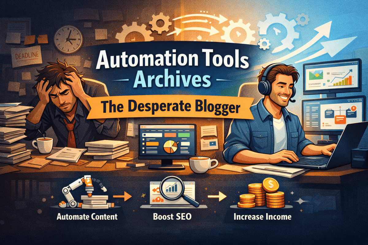 You are currently viewing Automation Tools Archives The Desperate Blogger