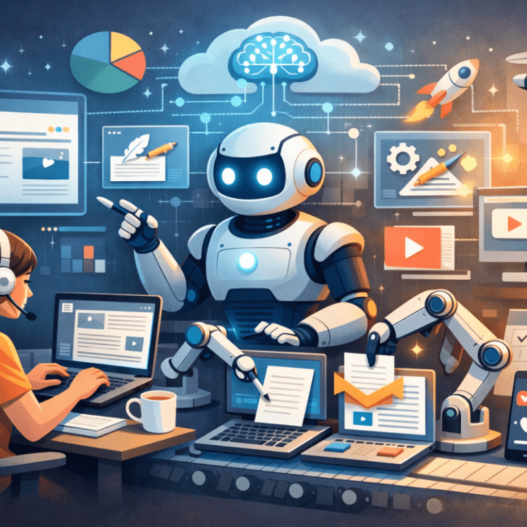 AI powered blogging automation