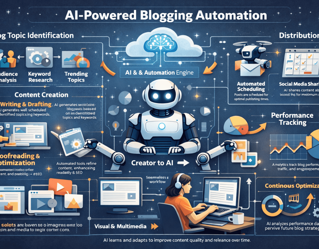AI powered blogging automation