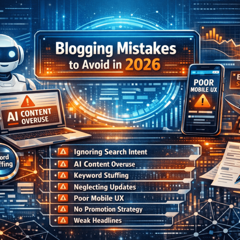 Blogging mistakes to avoid in 2026