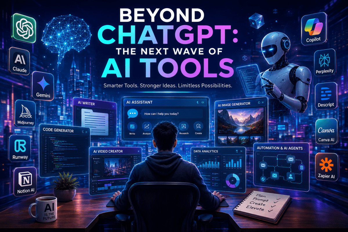 Read more about the article Beyond ChatGPT: The Next Wave of AI Tools