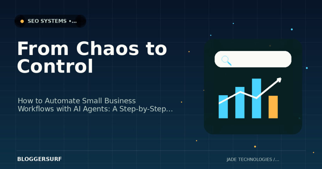 AI workflow automation for small business — Bloggersurf featured image