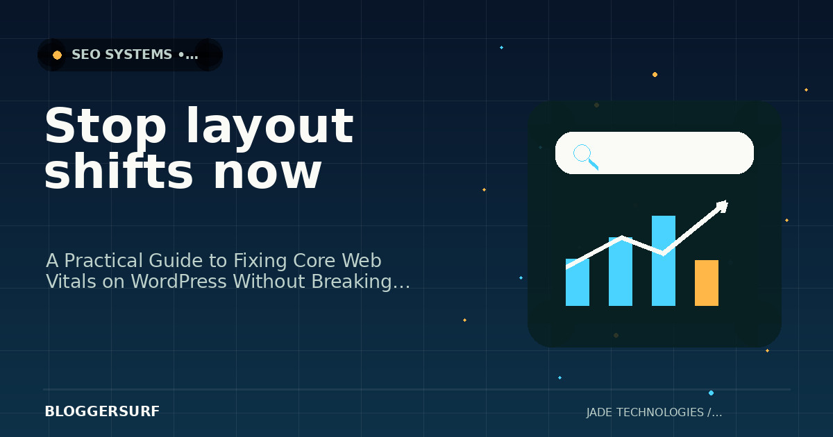 core web vitals optimization — Bloggersurf featured image